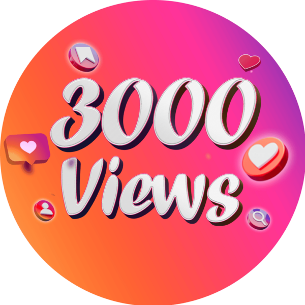 Get 3000 Instagram Views